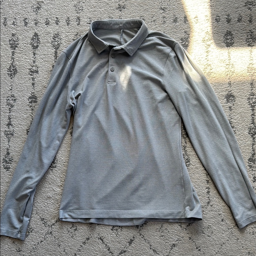 Lululemon Evolution Long Sleeve Polo Shirt